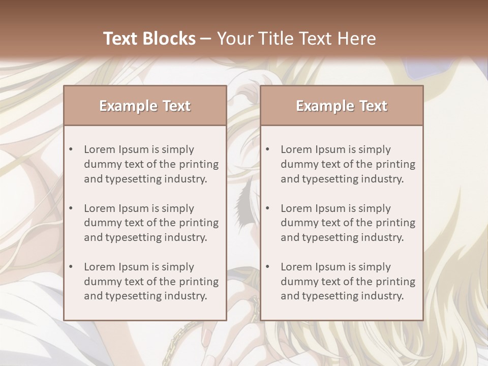 A Woman Laying On Top Of A Bed Next To A Wall PowerPoint Template