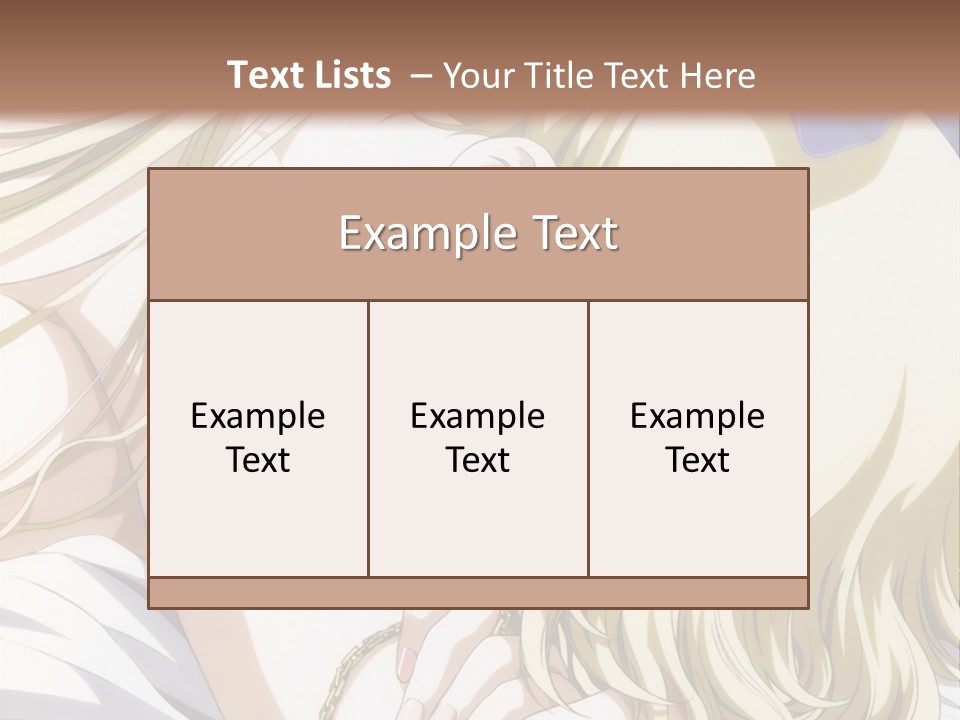 A Woman Laying On Top Of A Bed Next To A Wall PowerPoint Template