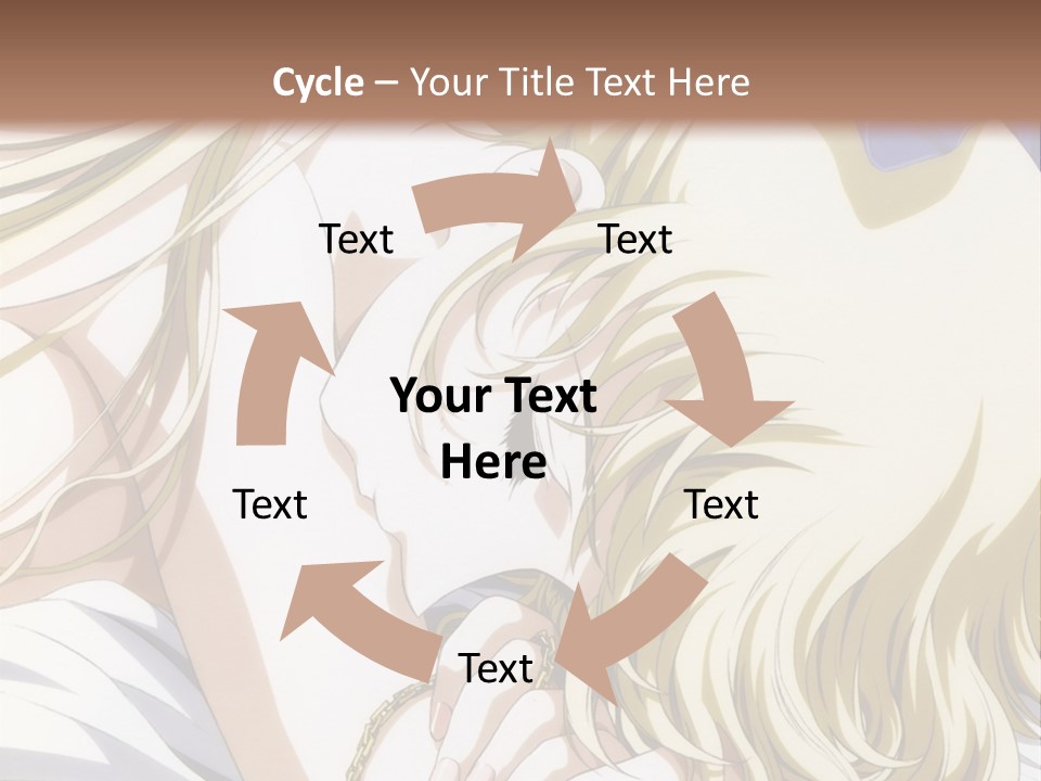 A Woman Laying On Top Of A Bed Next To A Wall PowerPoint Template