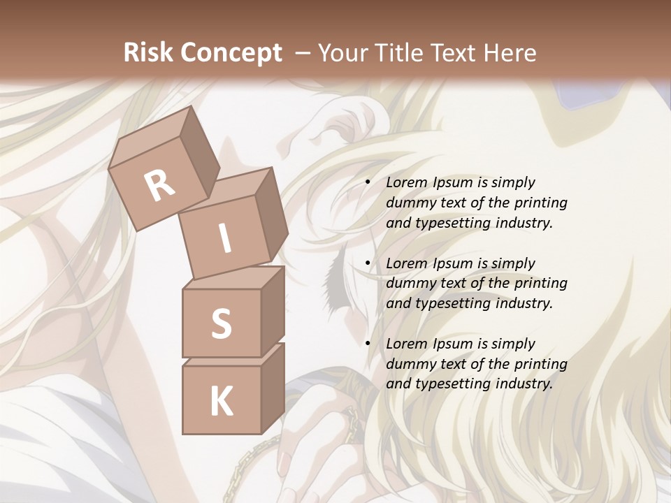 A Woman Laying On Top Of A Bed Next To A Wall PowerPoint Template