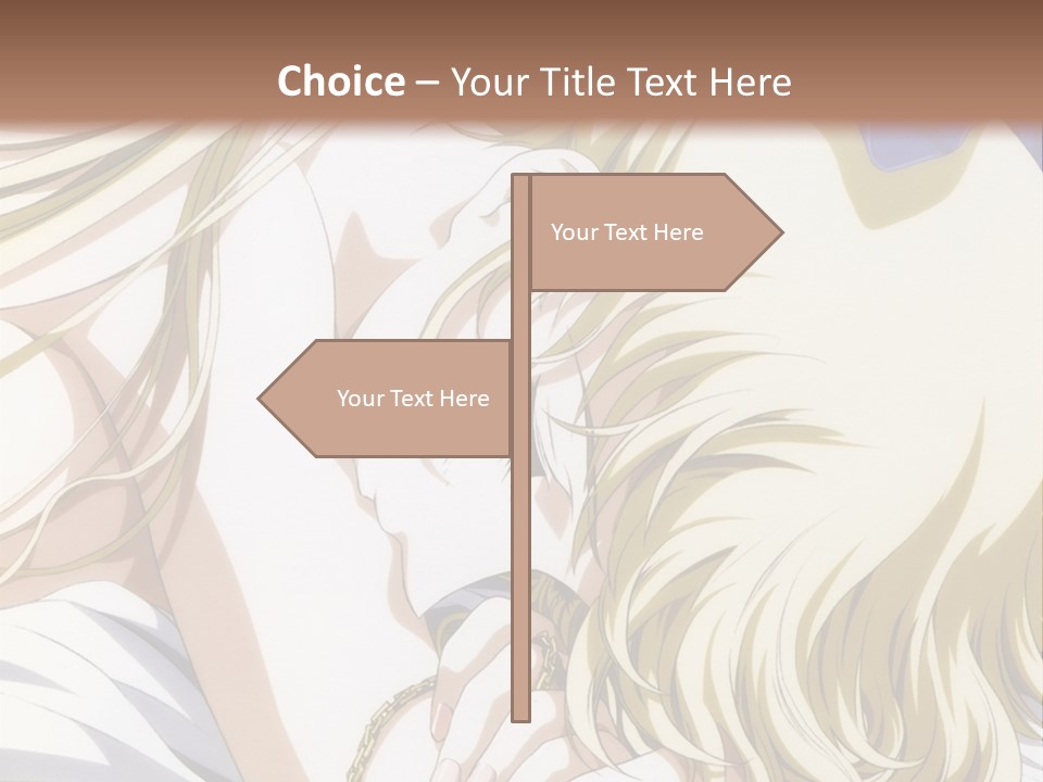 A Woman Laying On Top Of A Bed Next To A Wall PowerPoint Template