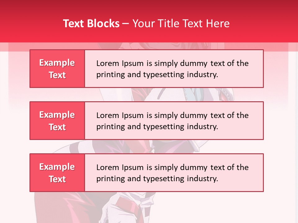 A Woman With Pink Hair Is Posing For The Camera PowerPoint Template