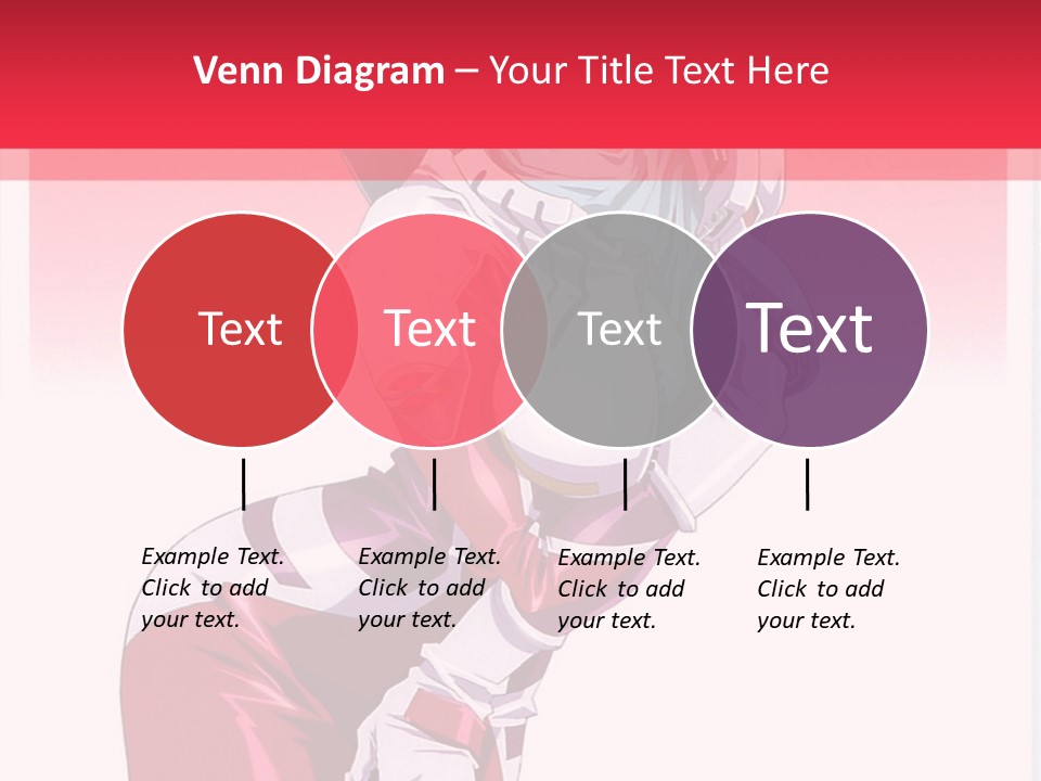 A Woman With Pink Hair Is Posing For The Camera PowerPoint Template