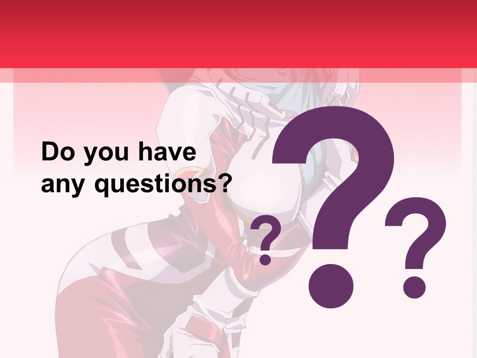 A Woman With Pink Hair Is Posing For The Camera PowerPoint Template