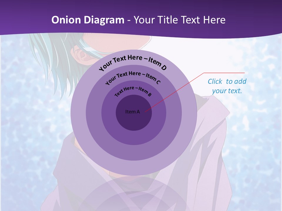 A Woman With Green Hair Is Wrapped In A Towel PowerPoint Template