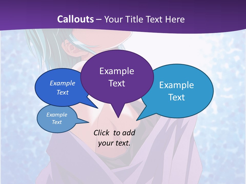 A Woman With Green Hair Is Wrapped In A Towel PowerPoint Template