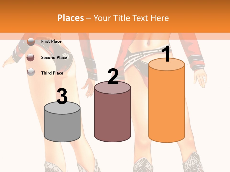 A Woman In A Uniform With Boots And Boots PowerPoint Template