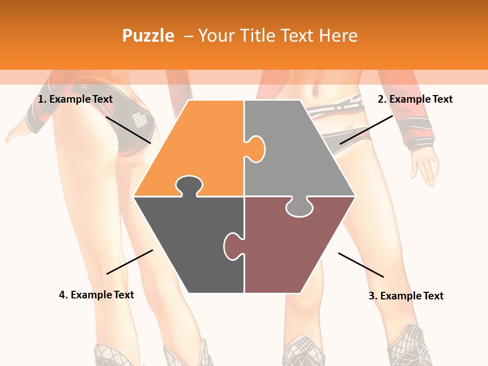 A Woman In A Uniform With Boots And Boots PowerPoint Template