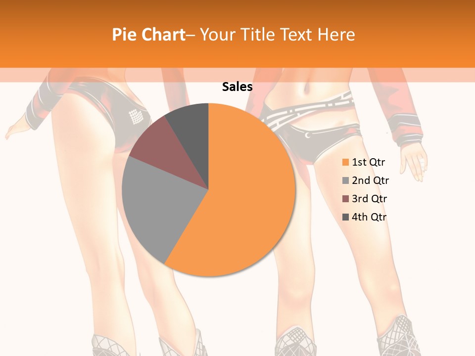 A Woman In A Uniform With Boots And Boots PowerPoint Template