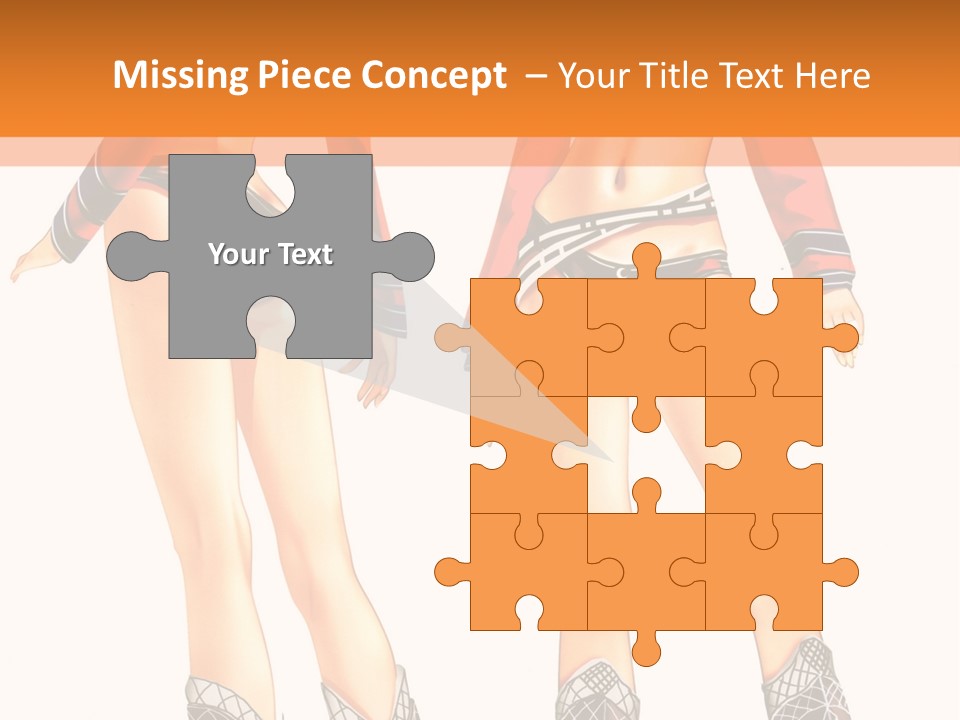 A Woman In A Uniform With Boots And Boots PowerPoint Template