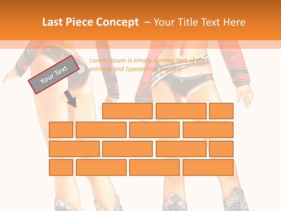 A Woman In A Uniform With Boots And Boots PowerPoint Template