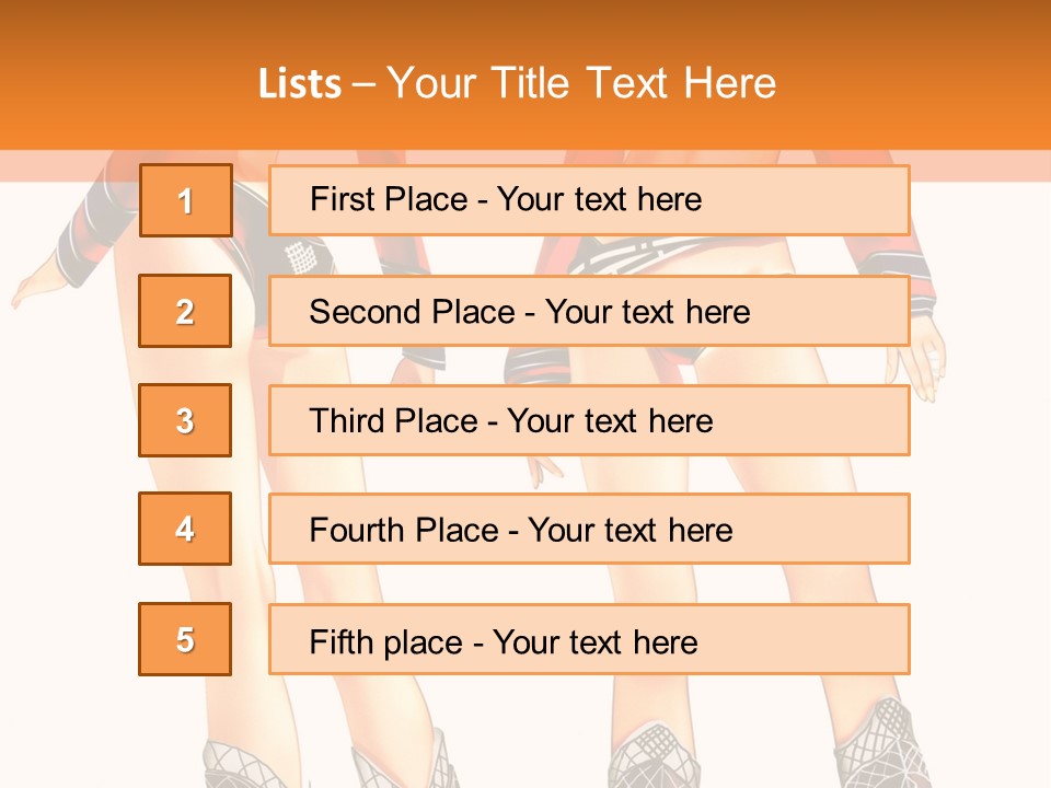 A Woman In A Uniform With Boots And Boots PowerPoint Template