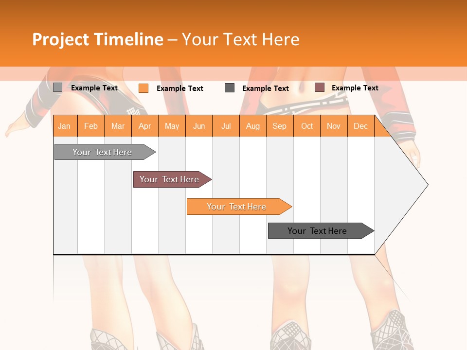 A Woman In A Uniform With Boots And Boots PowerPoint Template