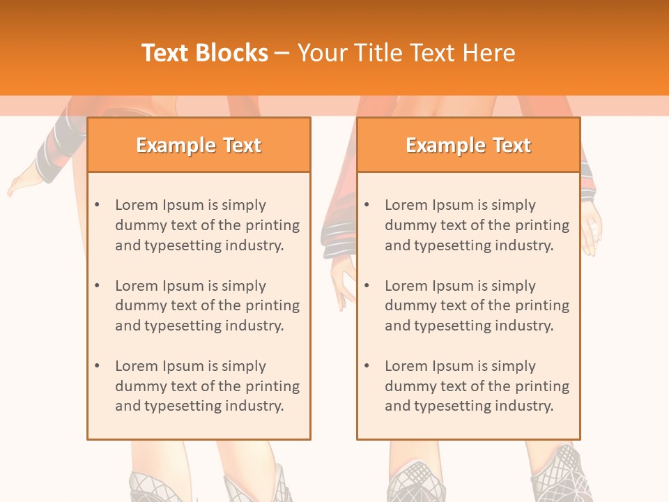 A Woman In A Uniform With Boots And Boots PowerPoint Template