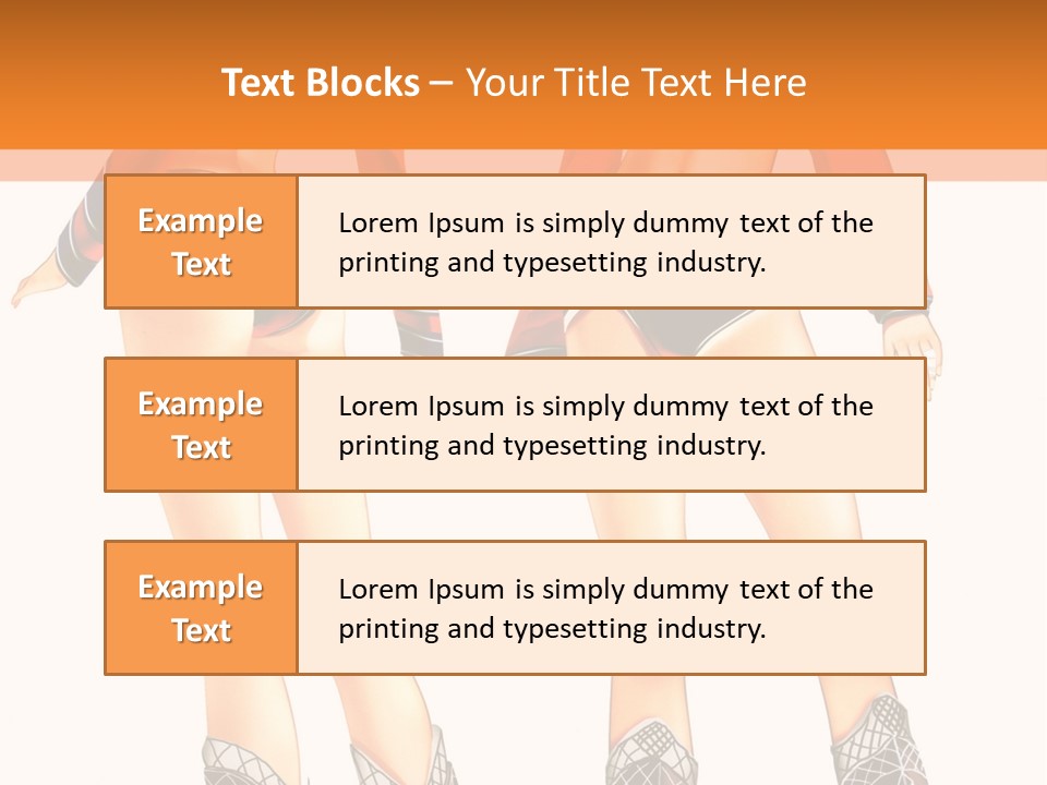 A Woman In A Uniform With Boots And Boots PowerPoint Template
