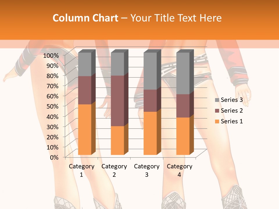 A Woman In A Uniform With Boots And Boots PowerPoint Template