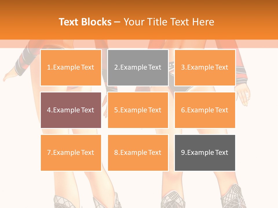 A Woman In A Uniform With Boots And Boots PowerPoint Template