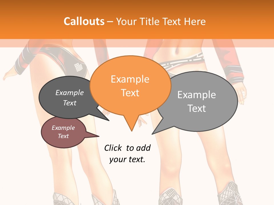 A Woman In A Uniform With Boots And Boots PowerPoint Template