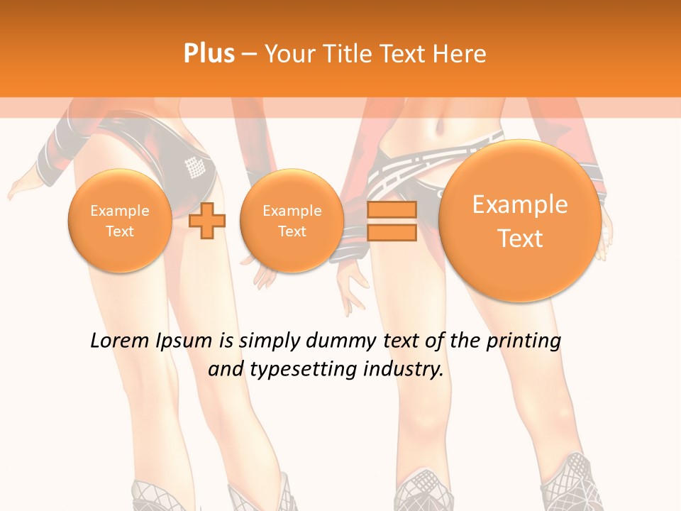 A Woman In A Uniform With Boots And Boots PowerPoint Template