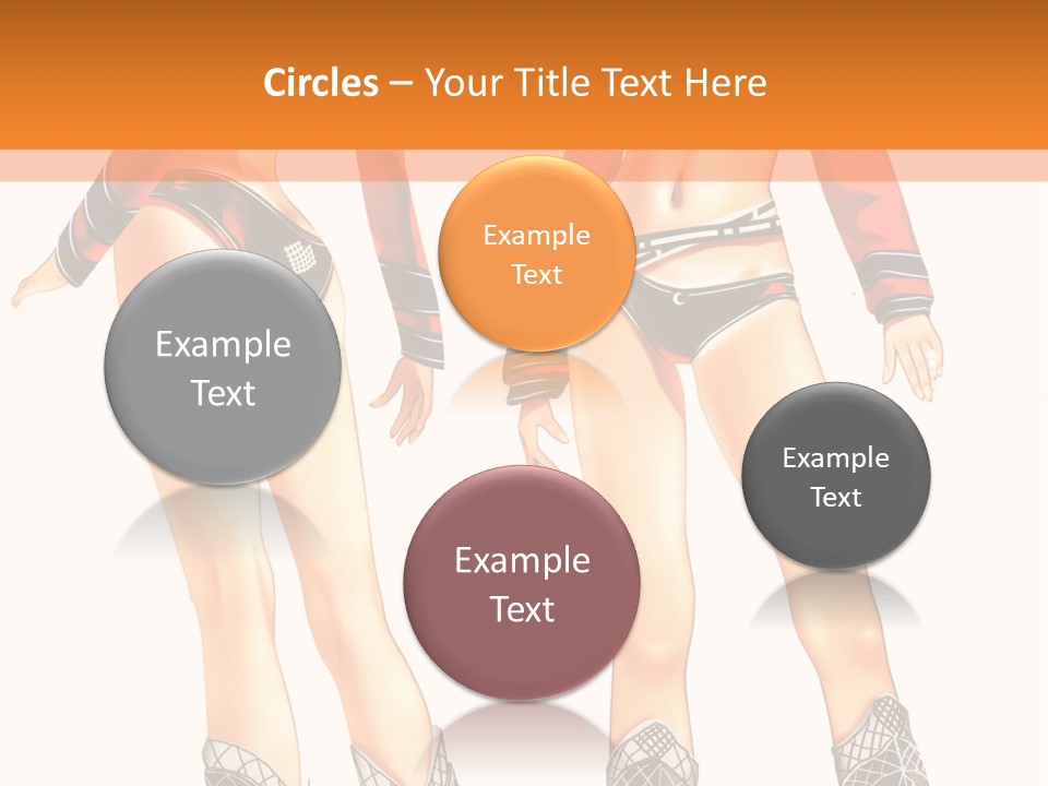 A Woman In A Uniform With Boots And Boots PowerPoint Template