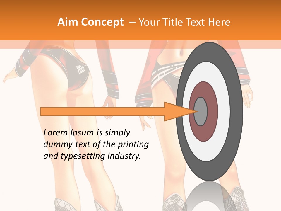 A Woman In A Uniform With Boots And Boots PowerPoint Template