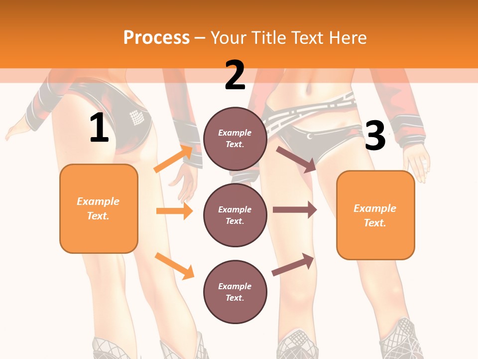 A Woman In A Uniform With Boots And Boots PowerPoint Template