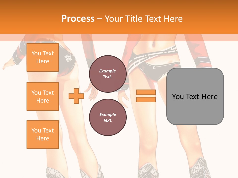 A Woman In A Uniform With Boots And Boots PowerPoint Template