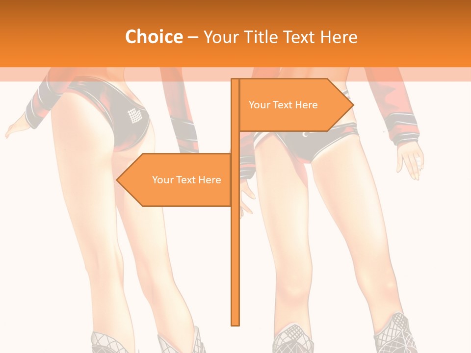 A Woman In A Uniform With Boots And Boots PowerPoint Template