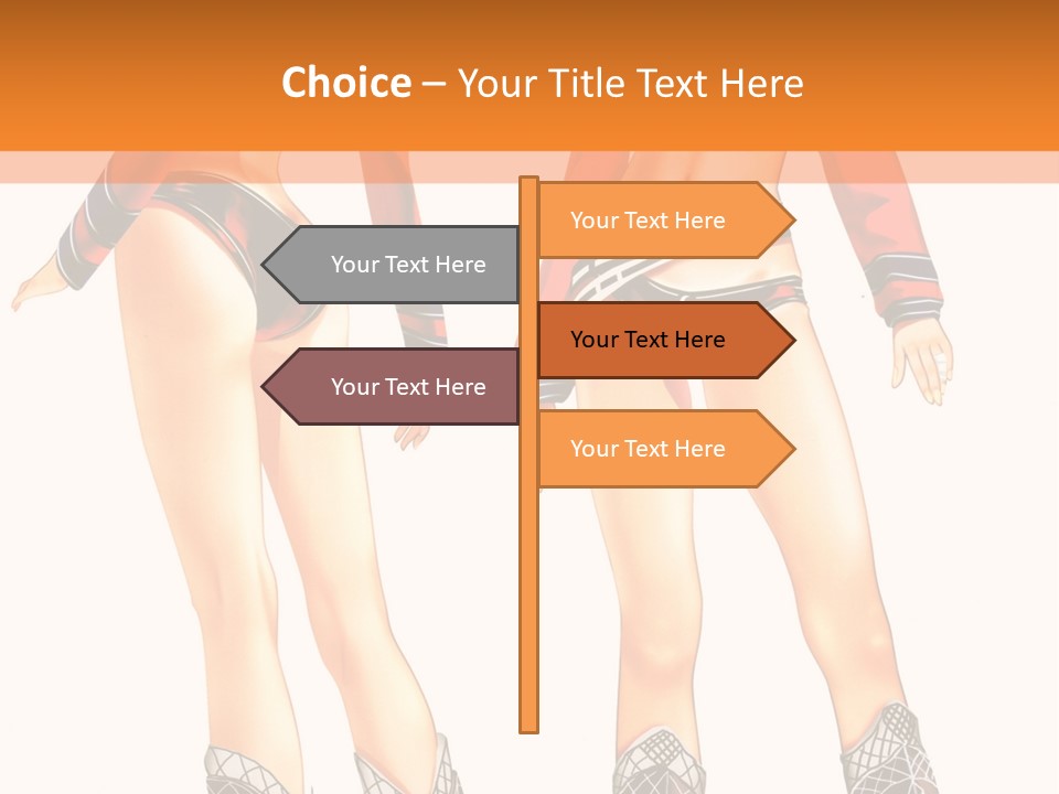 A Woman In A Uniform With Boots And Boots PowerPoint Template