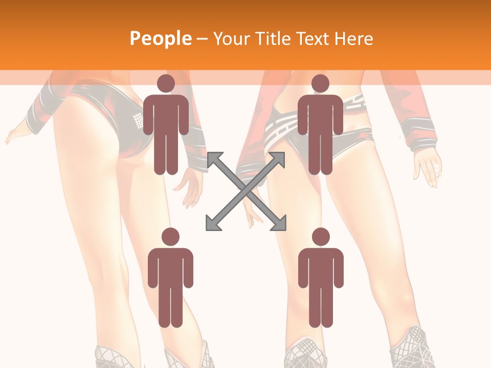 A Woman In A Uniform With Boots And Boots PowerPoint Template