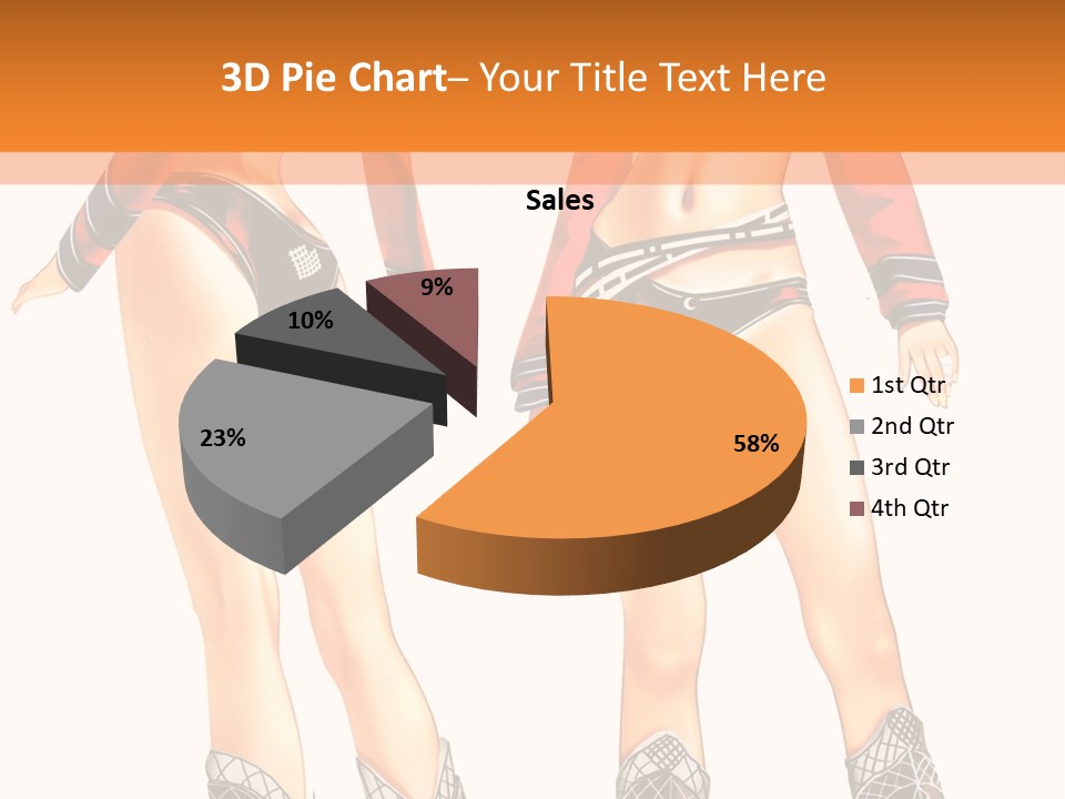 A Woman In A Uniform With Boots And Boots PowerPoint Template