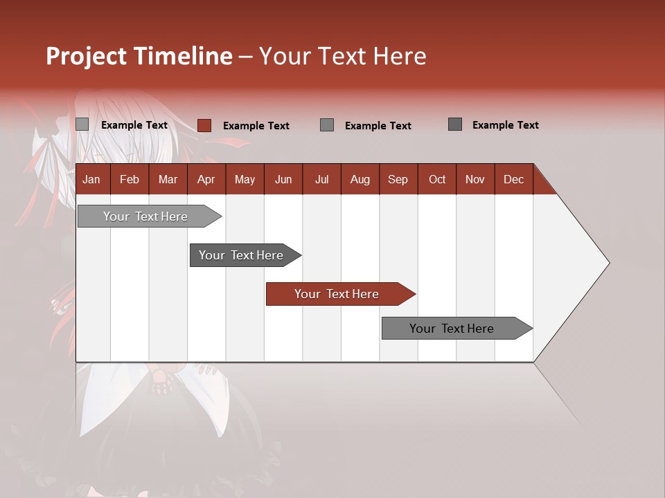 A Couple Of Anime Characters With A Purple Background PowerPoint Template