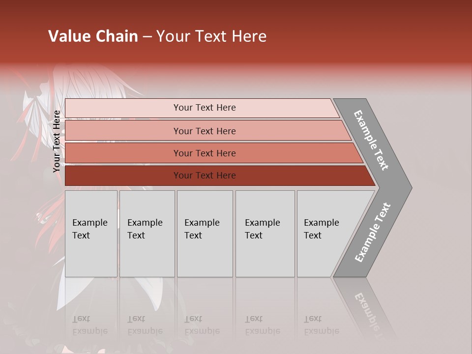 A Couple Of Anime Characters With A Purple Background PowerPoint Template
