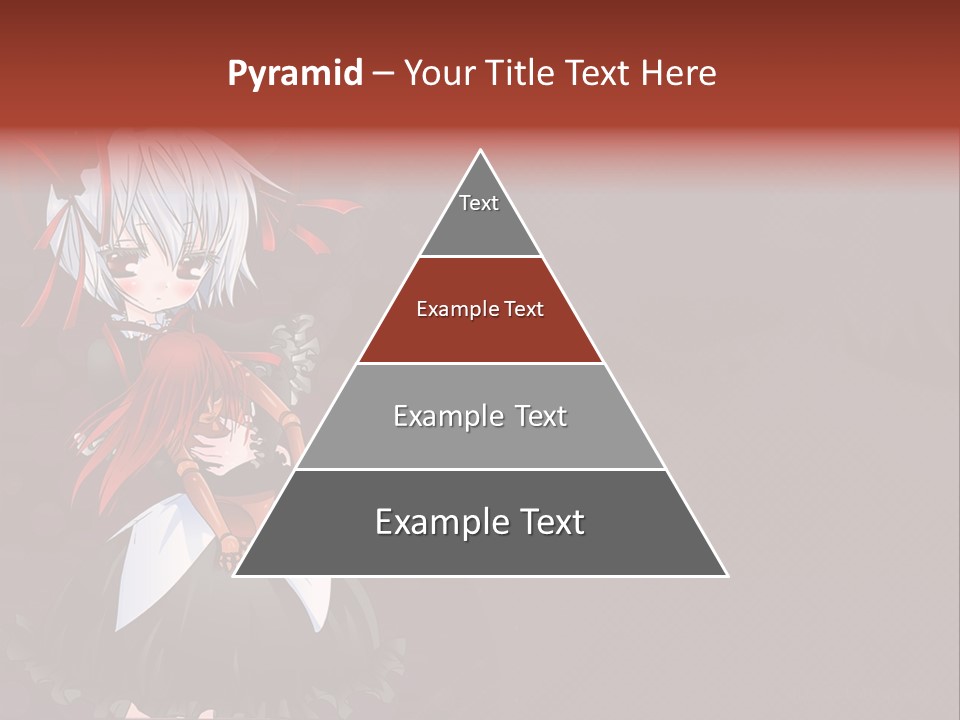 A Couple Of Anime Characters With A Purple Background PowerPoint Template