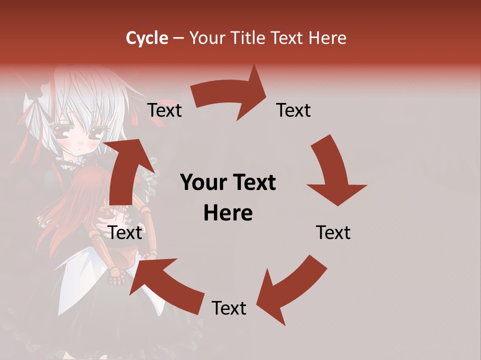 A Couple Of Anime Characters With A Purple Background PowerPoint Template