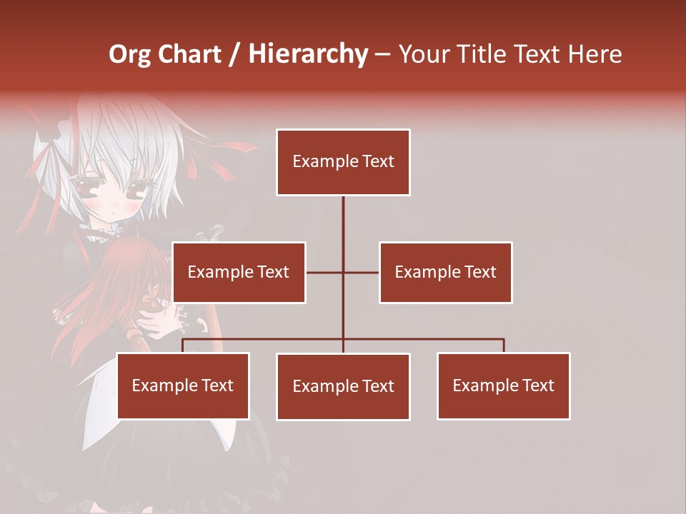 A Couple Of Anime Characters With A Purple Background PowerPoint Template