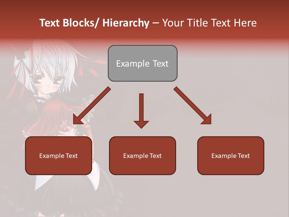 A Couple Of Anime Characters With A Purple Background PowerPoint Template