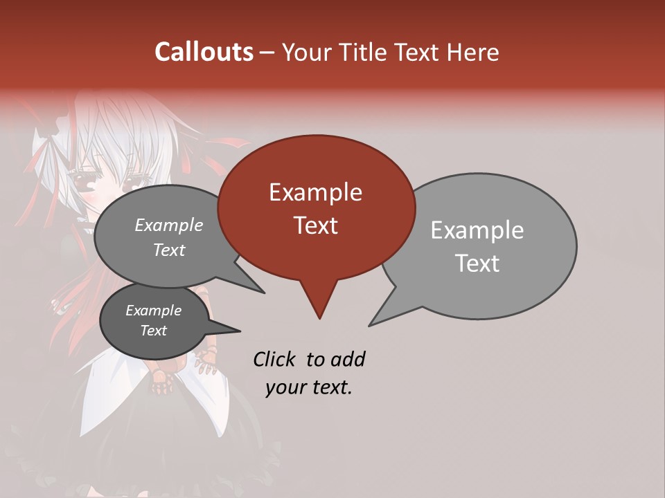 A Couple Of Anime Characters With A Purple Background PowerPoint Template