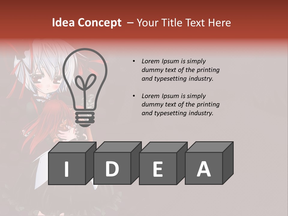 A Couple Of Anime Characters With A Purple Background PowerPoint Template