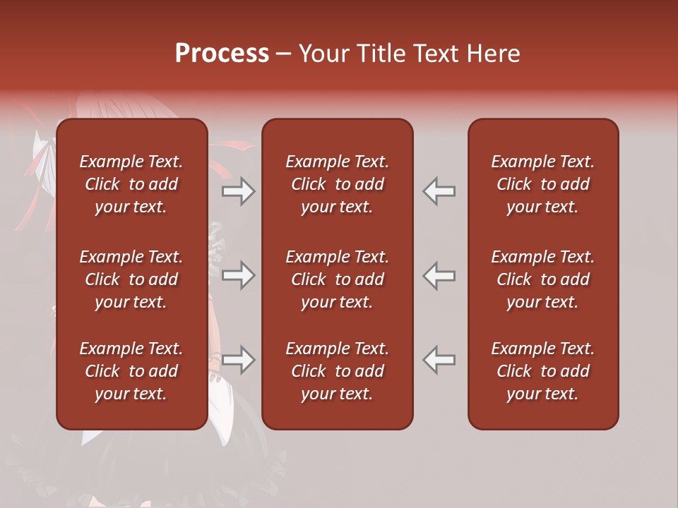 A Couple Of Anime Characters With A Purple Background PowerPoint Template