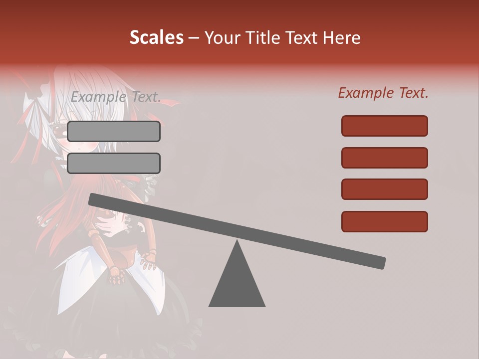 A Couple Of Anime Characters With A Purple Background PowerPoint Template