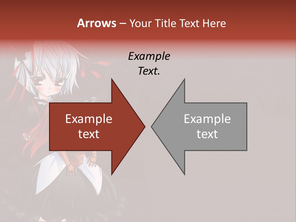 A Couple Of Anime Characters With A Purple Background PowerPoint Template