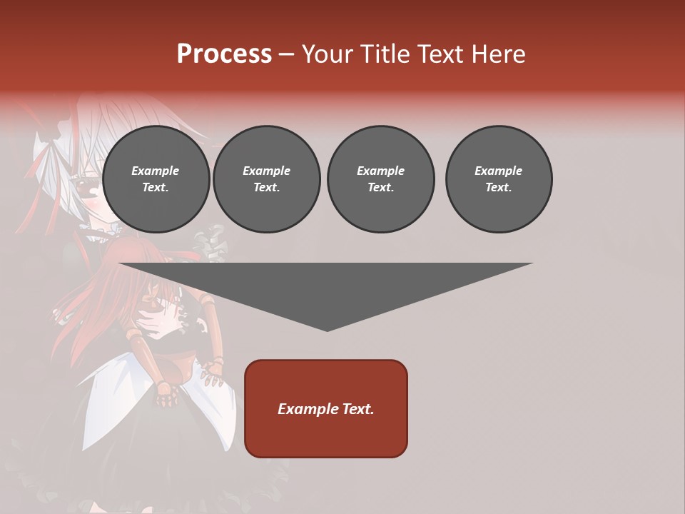 A Couple Of Anime Characters With A Purple Background PowerPoint Template