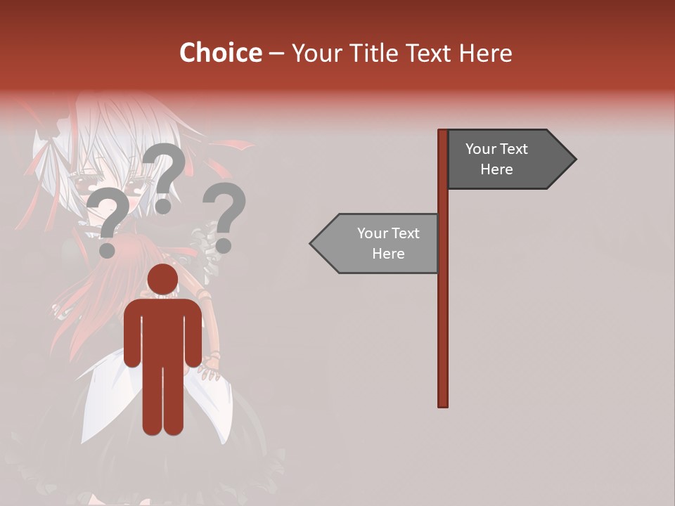 A Couple Of Anime Characters With A Purple Background PowerPoint Template