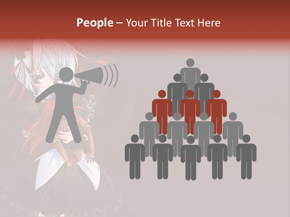 A Couple Of Anime Characters With A Purple Background PowerPoint Template