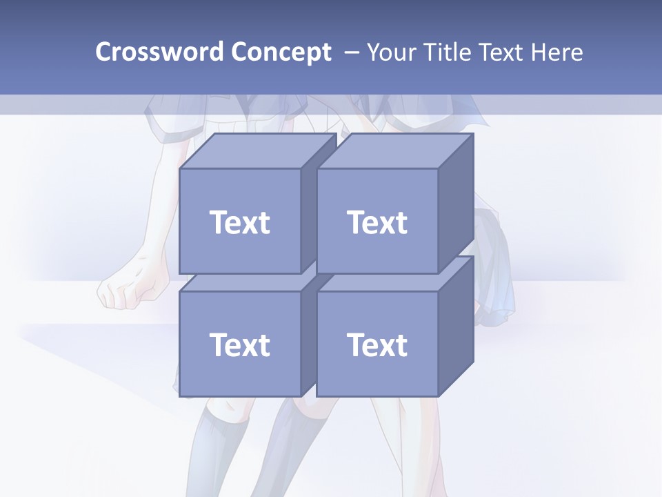 A Couple Of People Sitting Next To Each Other PowerPoint Template