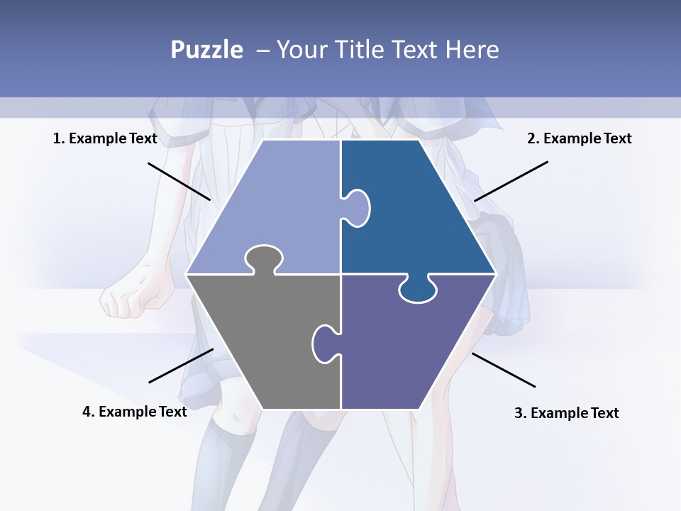 A Couple Of People Sitting Next To Each Other PowerPoint Template