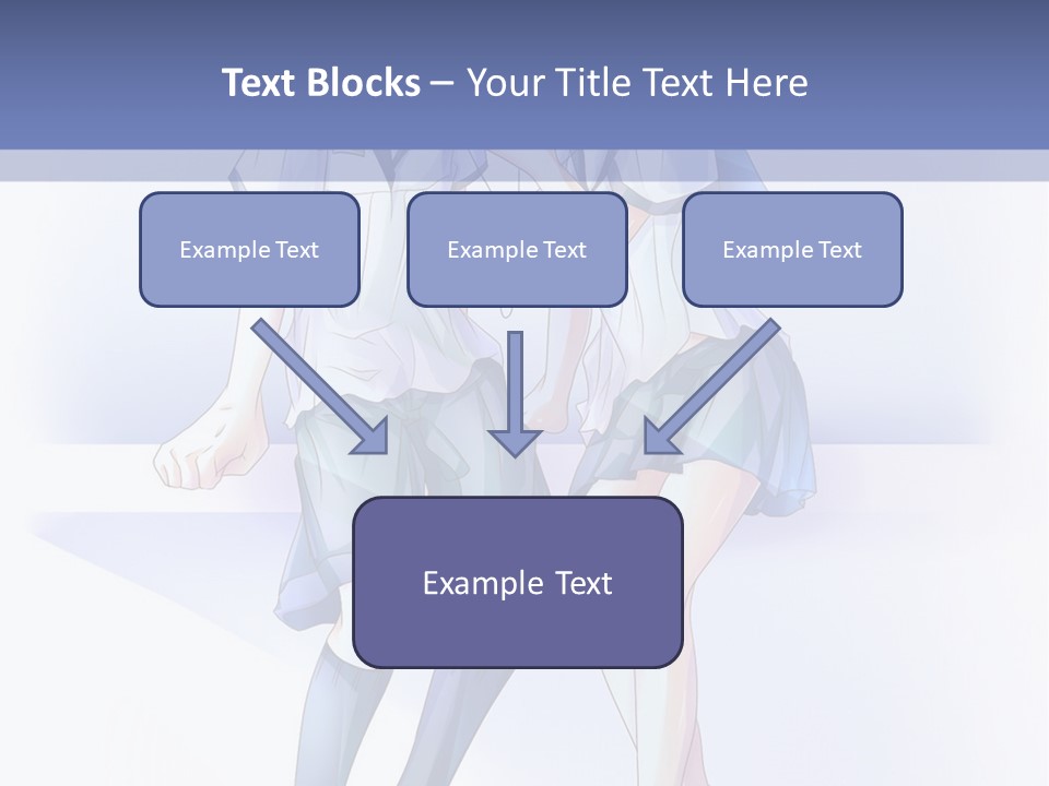 A Couple Of People Sitting Next To Each Other PowerPoint Template