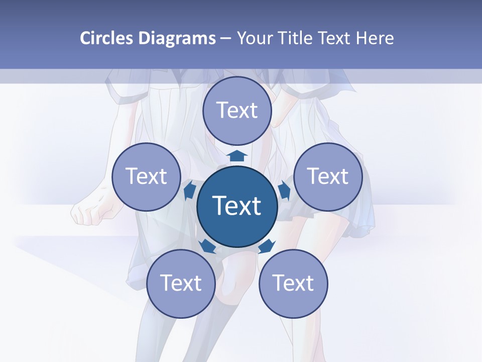 A Couple Of People Sitting Next To Each Other PowerPoint Template