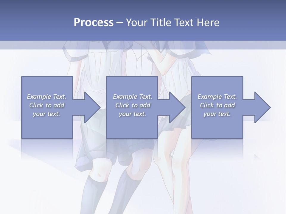 A Couple Of People Sitting Next To Each Other PowerPoint Template